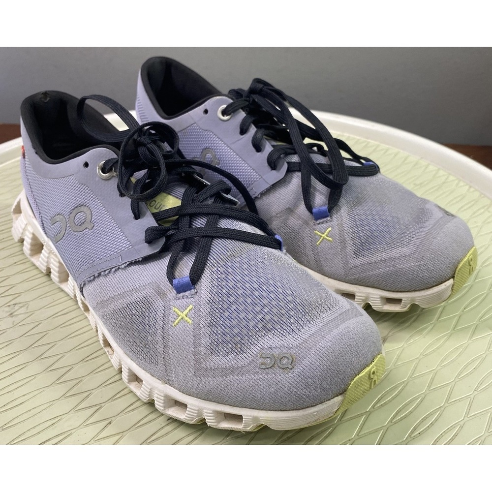 On Cloud Women X3 Nimbus/White Running Training Sneakers Athletic Shoes 7
